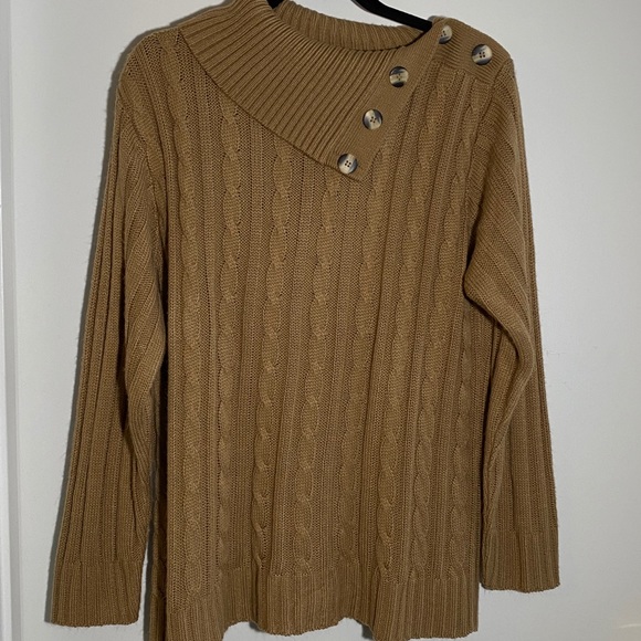 Blau Cable knit pull over sweaters size large - Picture 6 of 7